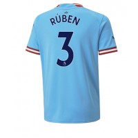 Fotbalové Dres Manchester City Ruben Dias #3 Domácí 2022-23 Krátký Rukáv
